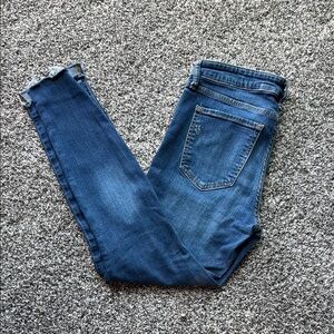 GAP Blue Skinny Jeans with Classic Wash